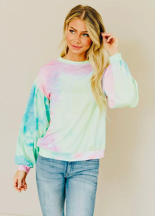 The Cotton Candy Kisses Pullover