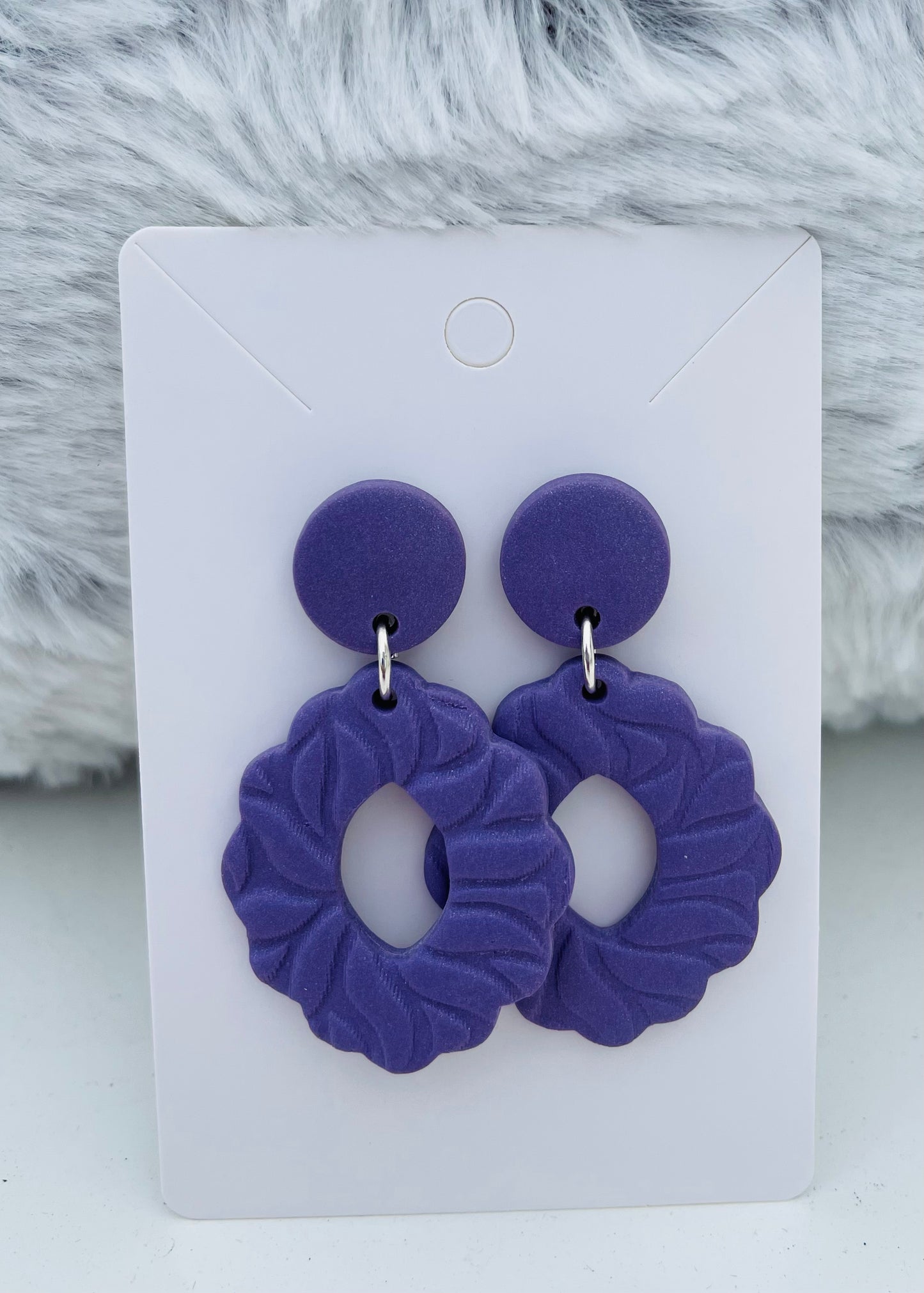Polymer Clay Earrings - Various sizes and colours