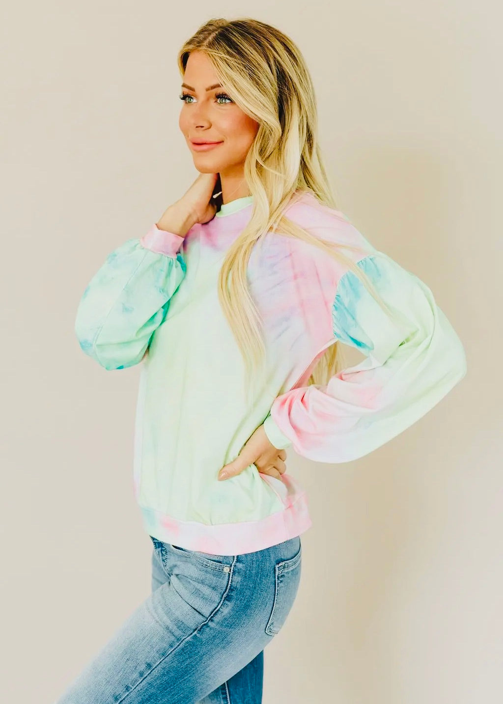 The Cotton Candy Kisses Pullover